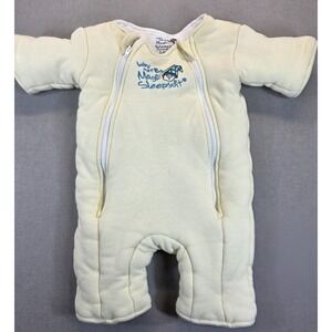 Baby Merlin's Magic Sleepsuit Large 6-9 Months Yellow